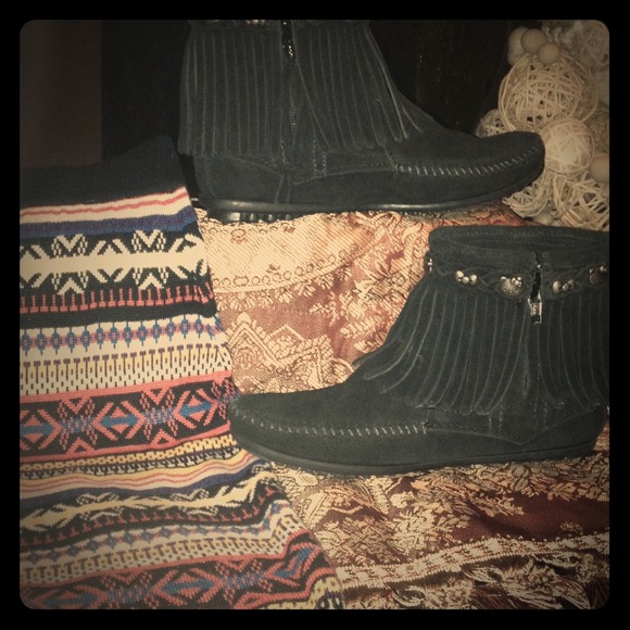 💵Bundle Minnetonka Hello Kitty Boots