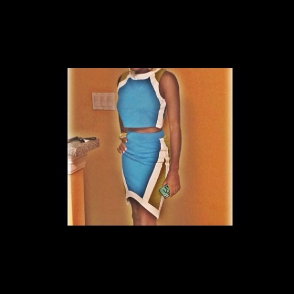 2 piece skirt set