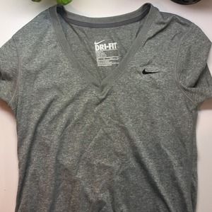 nike dri-fit v-neck shirt