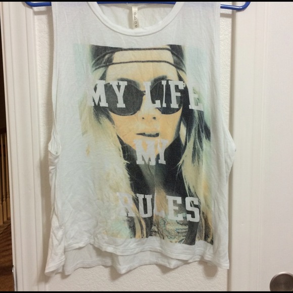 My Life My Rules Crop Top