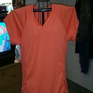 Orange lightweight workout shirt XL