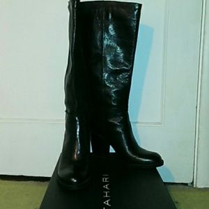 ✨REDUCED✨Tahari Leather Boots W/ Original Box