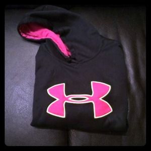 Women's under armour hooded sweatshirt