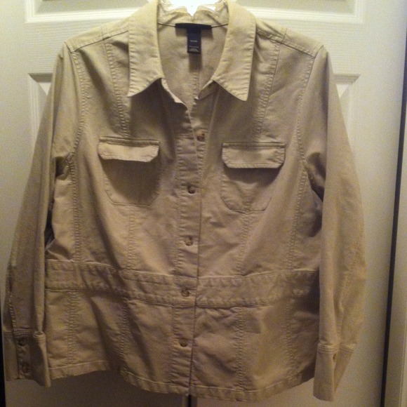 Lane Bryant Jacket, shirt/dress & skinny jeans