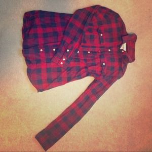 Plaid shirt never worn