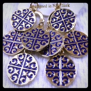 🚫SOLD🚫 Tory Burch style circle cross gold
