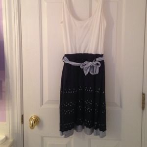 Abercrombie tank dress with bow.
