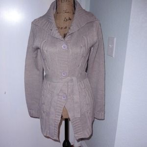 Bundle for Gina Gray & Black Cable Knit Sweaters