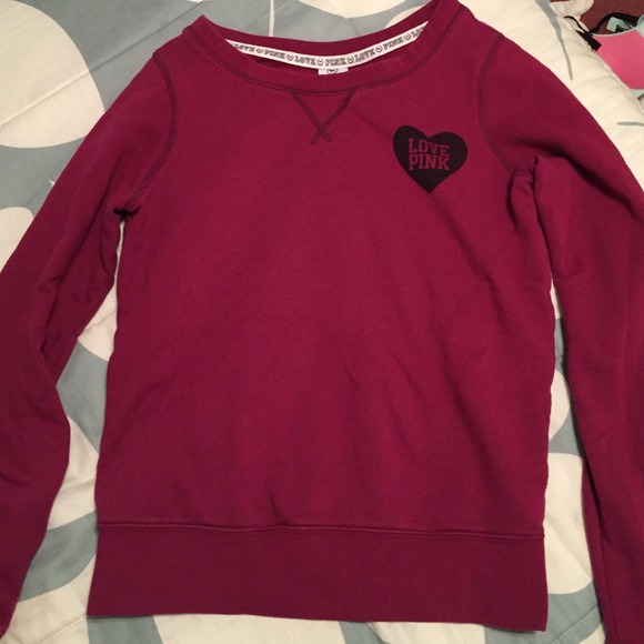 Victorias Secret sweater, maroon color