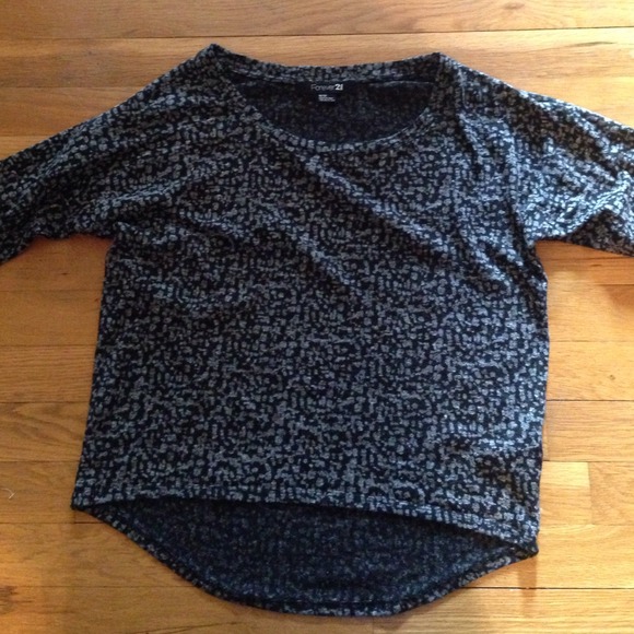 3 quartered sleeve forever 21 shirt