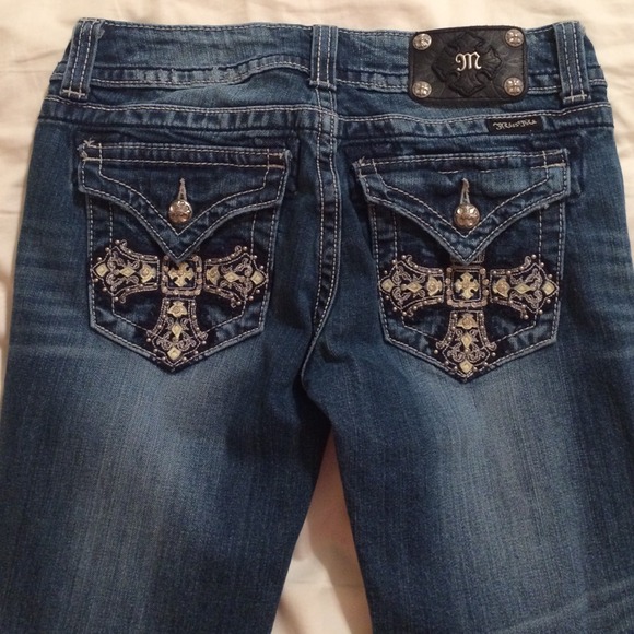 Miss Me w Cross pockets