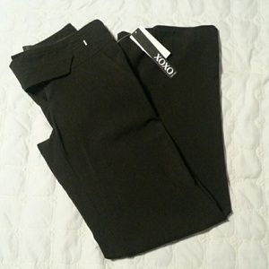XOXO Black Slacks