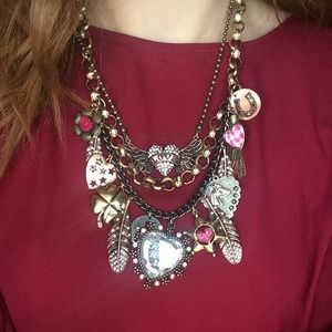 Betsey Johnson necklace- Ride with me