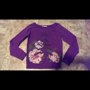 Awesome skull/flower sweatshirt