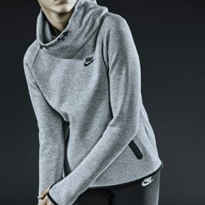 FLASH SALE!! Nike high tech neck hoodie