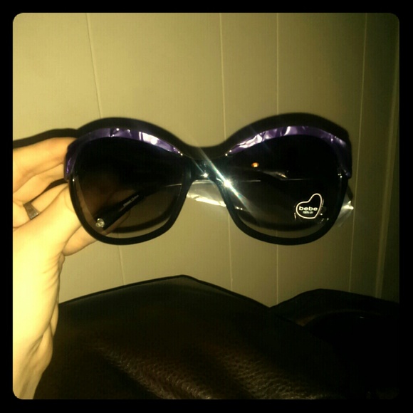 Bebe purple marble sunglasses - Picture 1 of 2