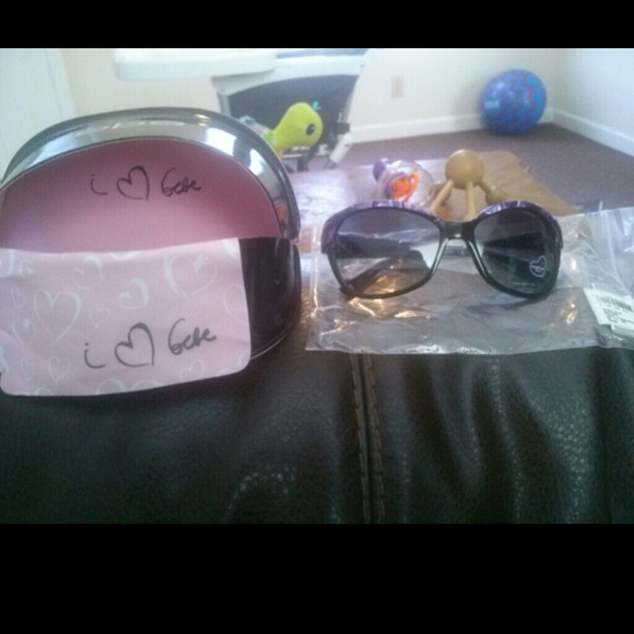 Bebe purple marble sunglasses - Picture 2 of 2