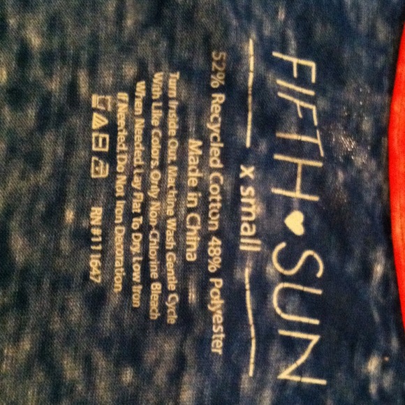 Blue American flag shirt - Picture 2 of 3