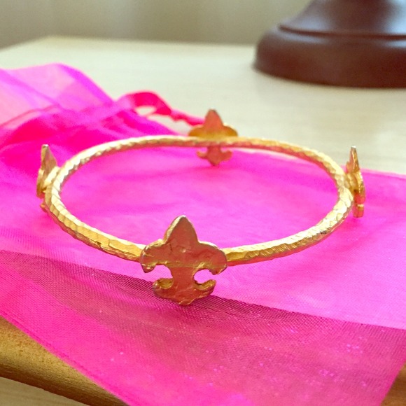 Fleur de Lis bracelet by Susan Shaw