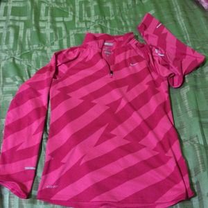 Nike Dri-Fit running top.