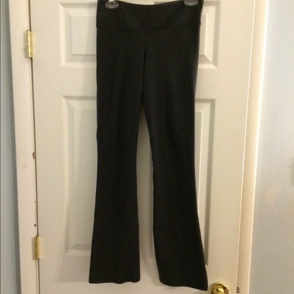 Pants - Medium grey workout pants. Gap blue Henley