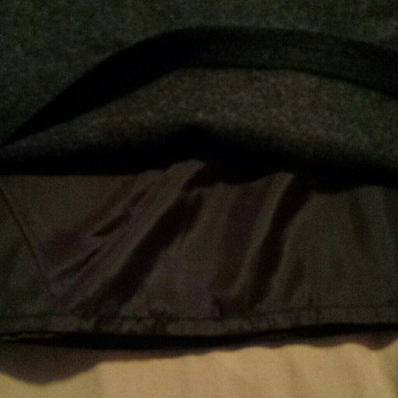 REDUCED!!! Dark grey uniform style button skirt - Picture 3 of 4