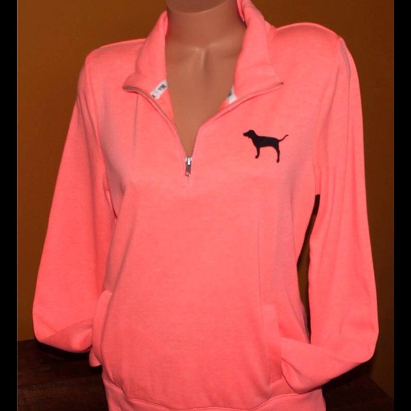 Vs pink half zips, read description! - Picture 2 of 3