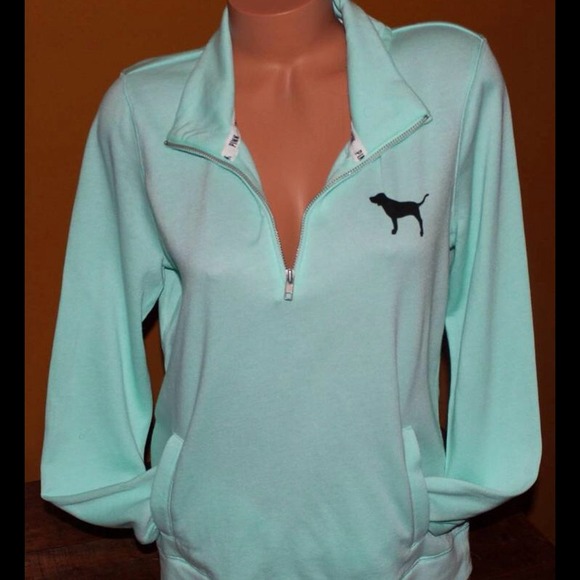 Vs pink half zips, read description! - Picture 3 of 3