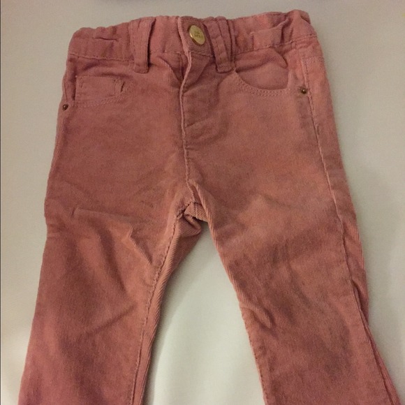 ❌SOLD❌Zara pink Corduroy Trousers