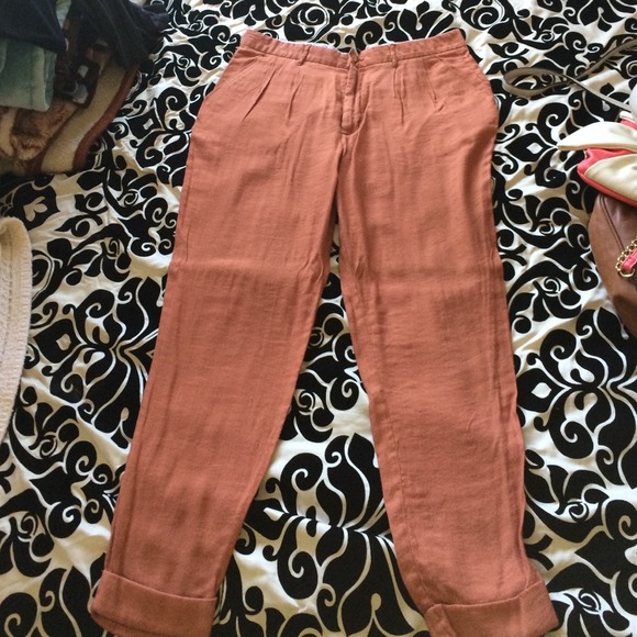 Zara Pants - Orange Zara pants