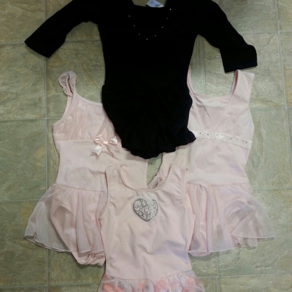 Danskin kids leotards