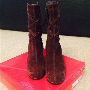 Aerosols wedge boot.  Size 10.