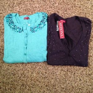 Bundle!! Two brand new Merona cardigan sweaters!