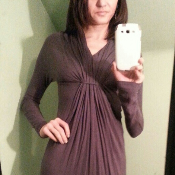 Stunning One of a Kind Gray Dress, Size M - Picture 3 of 4
