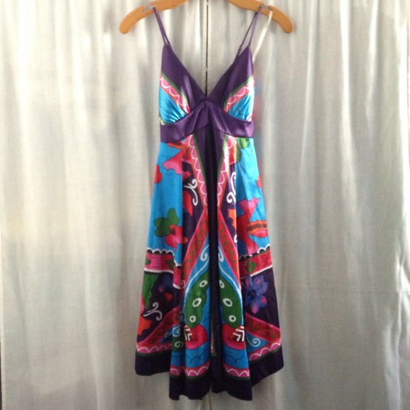 Beautiful and vibrant colored dress