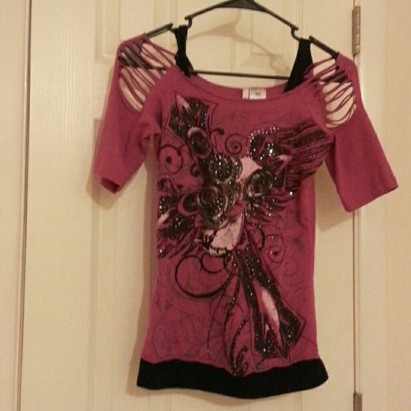 Bongo Shredded Shoulder t-shirt