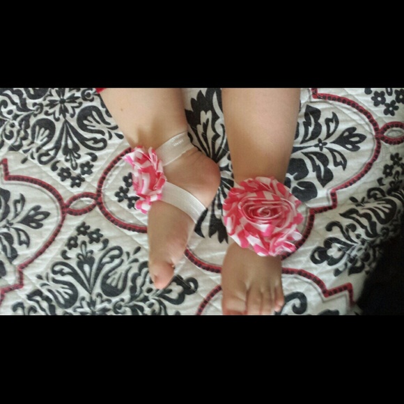 Bare feet sandals