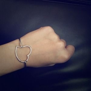 Open heart bracelet from Greece