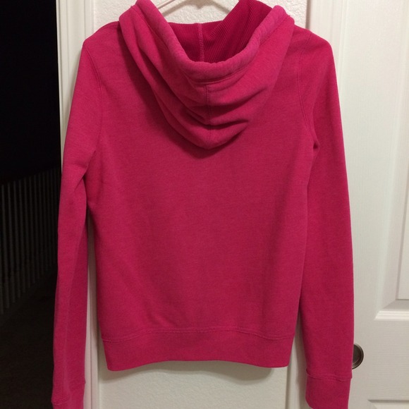 NWT Hot Pink Hollister Hooded Sweater - Picture 2 of 4