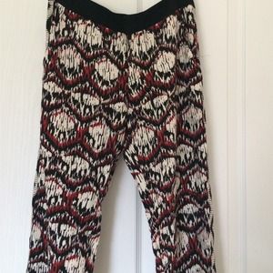 Bar III patterned soft pants