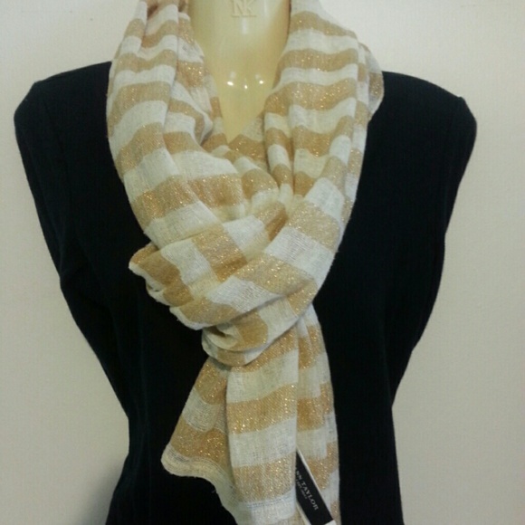 Brand new Ann Taylor linen/silk scarf