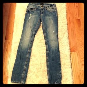 Express Rerock Skinny Jeans