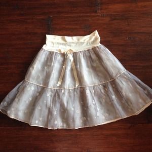 Vintage Handmade Floral Skirt