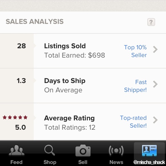 Top rated seller!!🎉