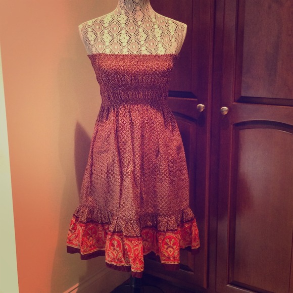 Boho Sundress Or Cover Up ✅Trades!
