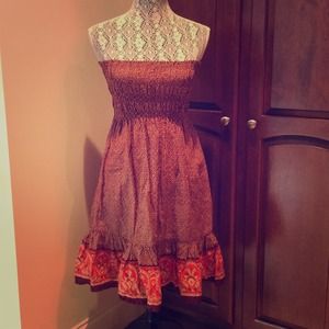 Boho Sundress Or Cover Up ✅Trades!