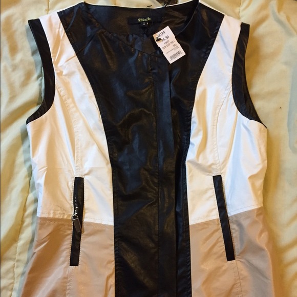 Leather vest