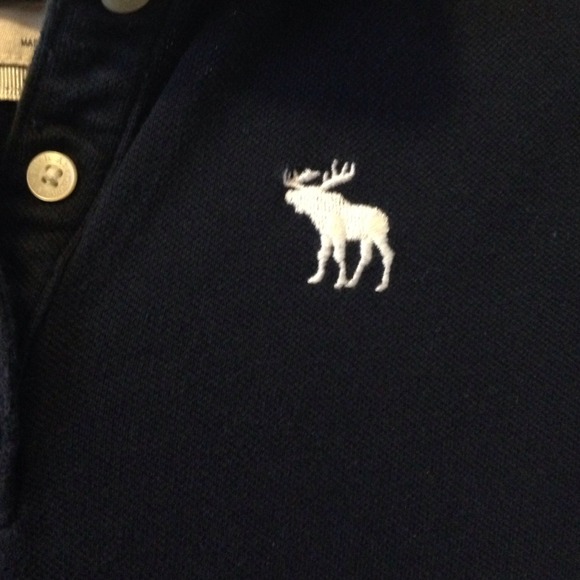 Navy blue collar shirt! - Picture 3 of 3