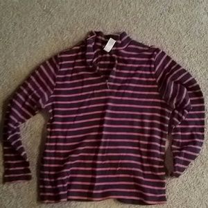 Nautical style sweater by L.L. Bean