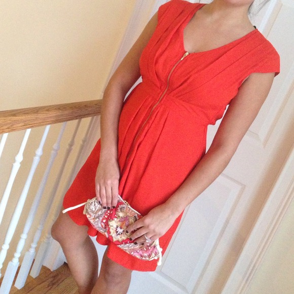 Persimmon zipper dress